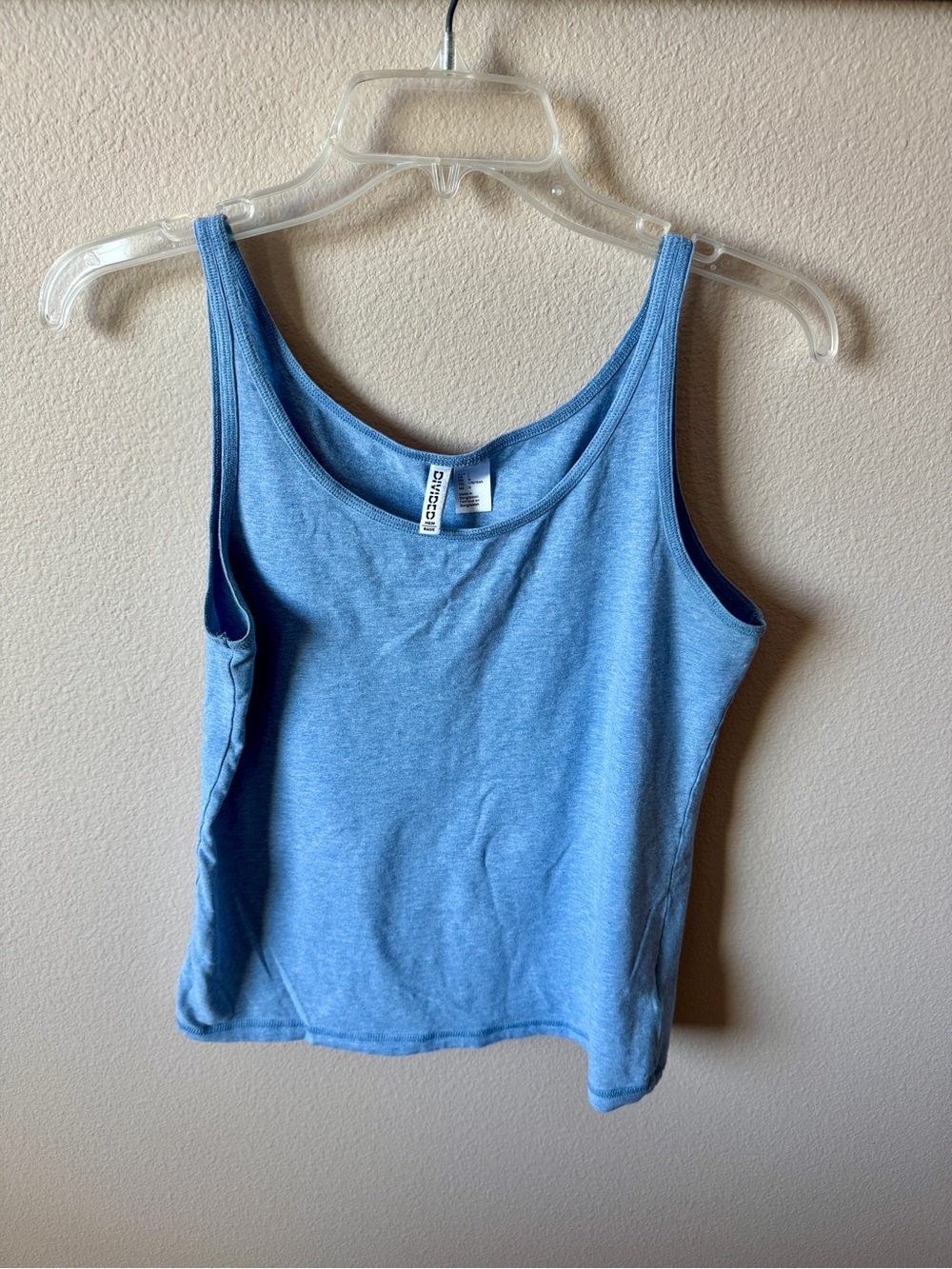 H&M Light Blue Scoop Neck Tank Top